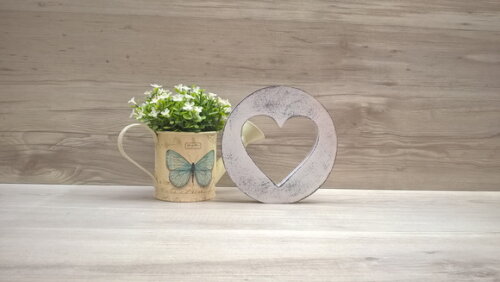 Simbolo Amor - 15 cm - pátina