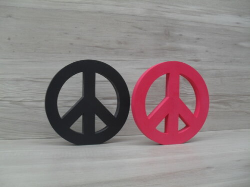 Símbolos Paz - 15 cm DUO