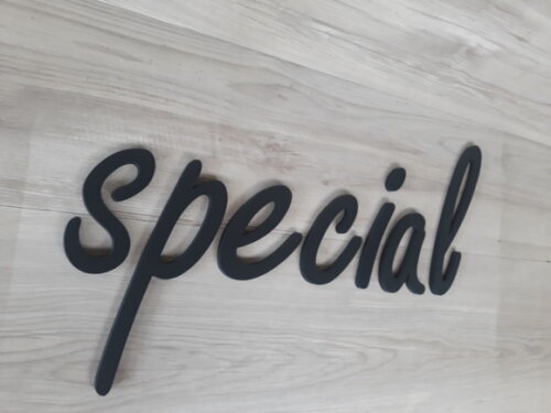 special - Palavra Decorativa de Parede em mdf