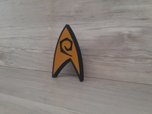 Startrek Operations - Simbolo de mesa em MDF