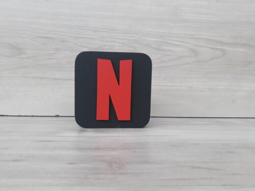 Streaming - Simbolo Netflix - MDF