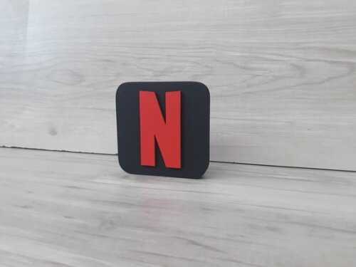 Streaming - Simbolo Netflix - MDF