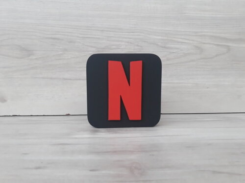 Streaming - Simbolo Netflix - MDF