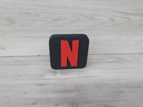 Streaming - Simbolo Netflix - MDF