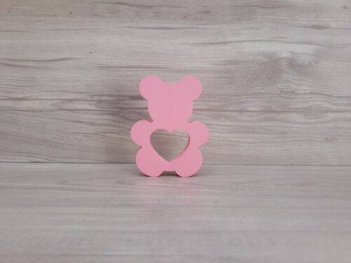 Ursinho de Mesa com Coração - 10 cm