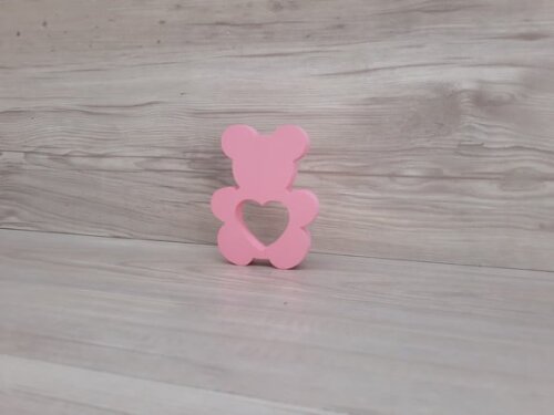 Ursinho de Mesa com Coração - 10 cm