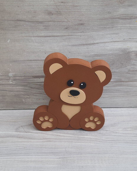 Ursinho de Mesa em mdf - 15 cm