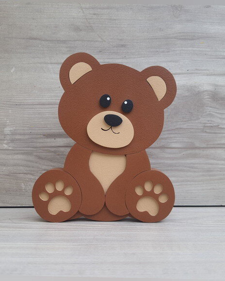 Ursinho de Mesa em mdf - 15 cm