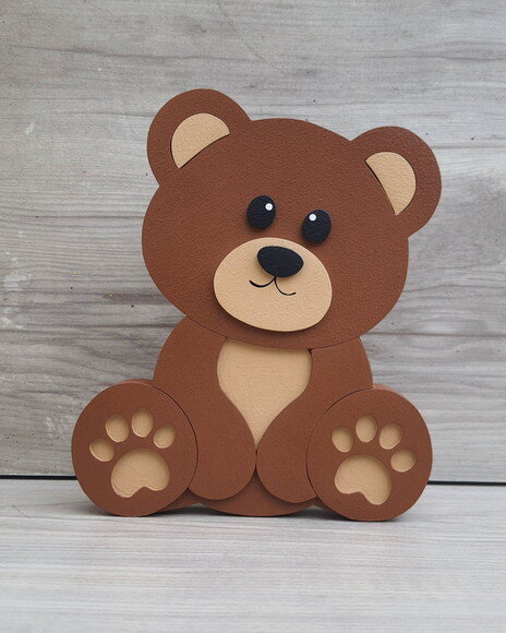 Ursinho de Mesa em mdf - 15 cm
