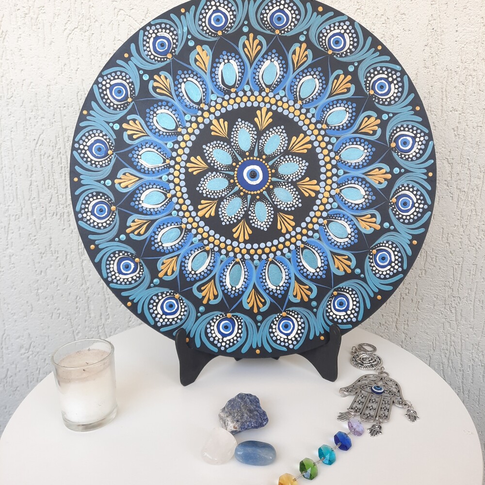 Mandala Olho Grego