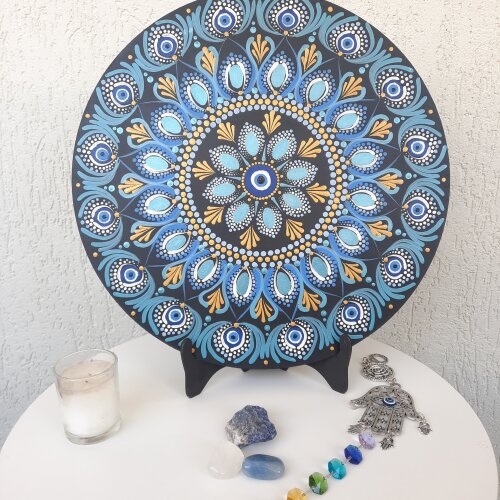 Mandala Olho Grego