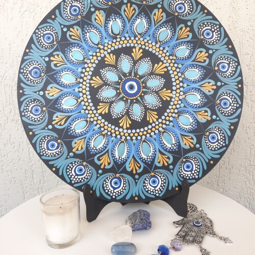 Mandala Olho Grego