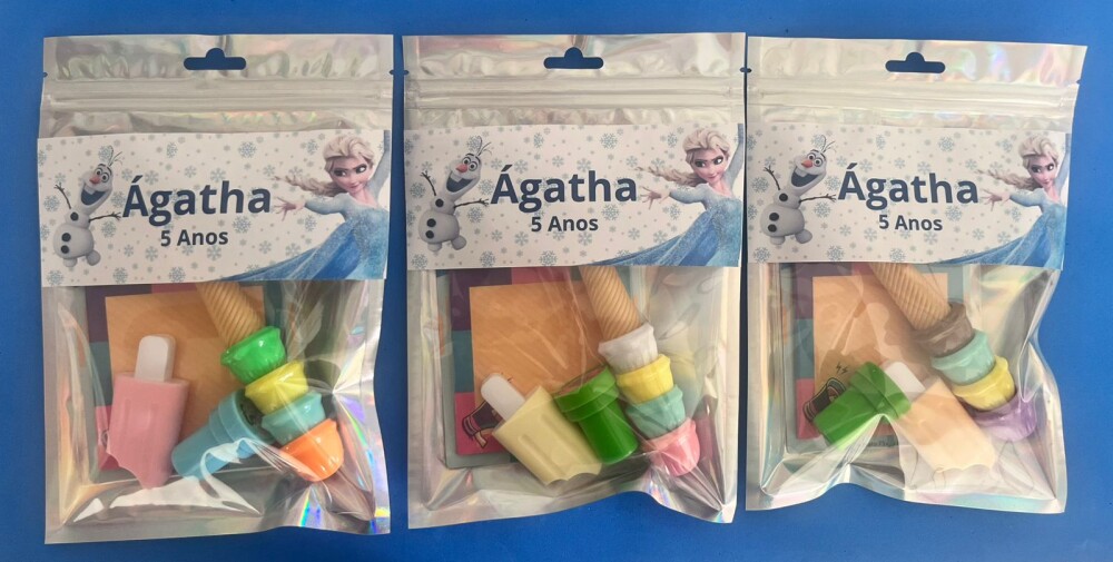 Kit Papelaria fofa com 4 itens - Frozen