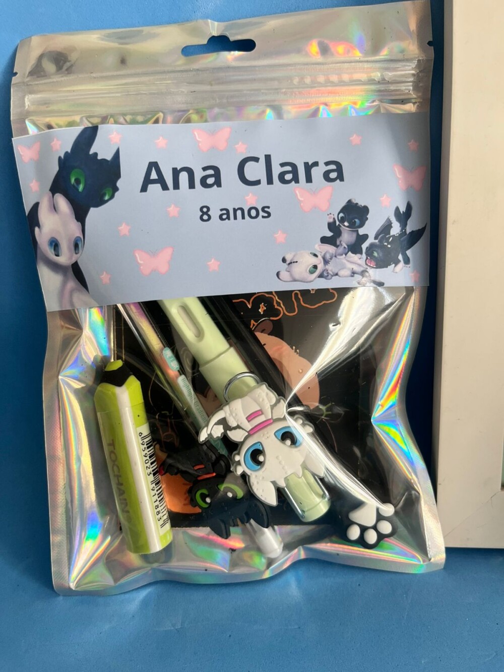Lembrancinha Kit Papelaria fofa - Como treinar seu Dragão
