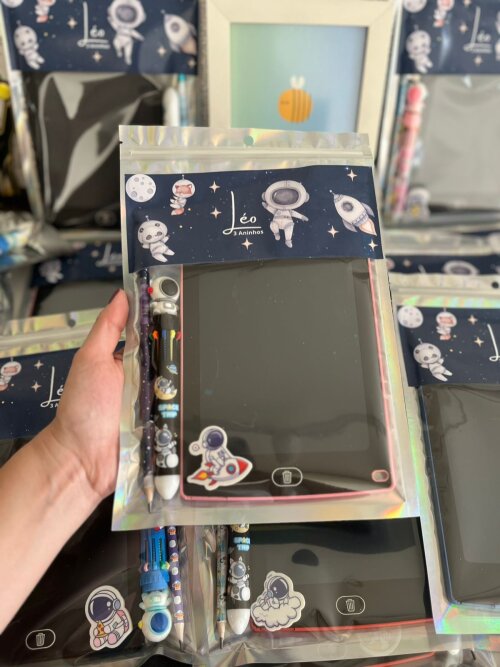 kit Lousa Mágica + Papelaria fofa