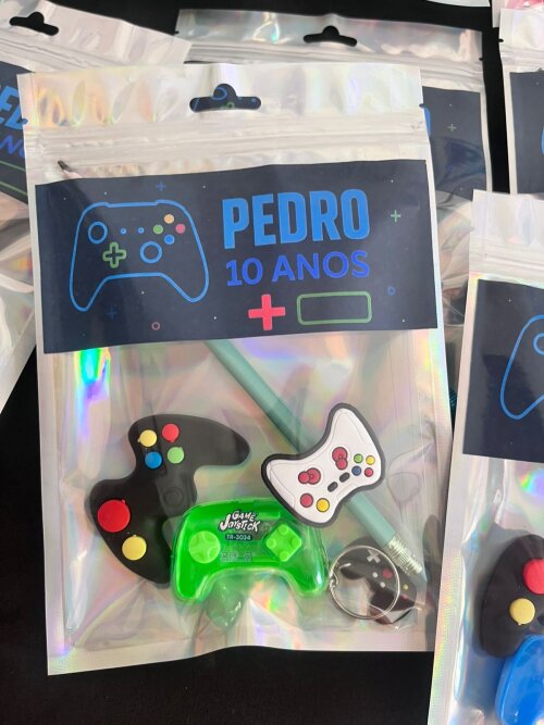 Kit Papelaria Fofa - Vídeo Game