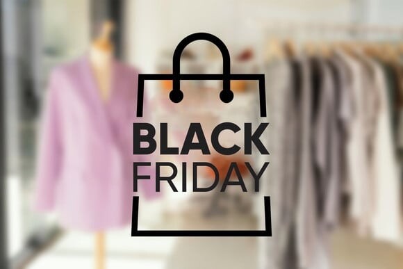 Adesivo Black Friday para Loja - Tam. G