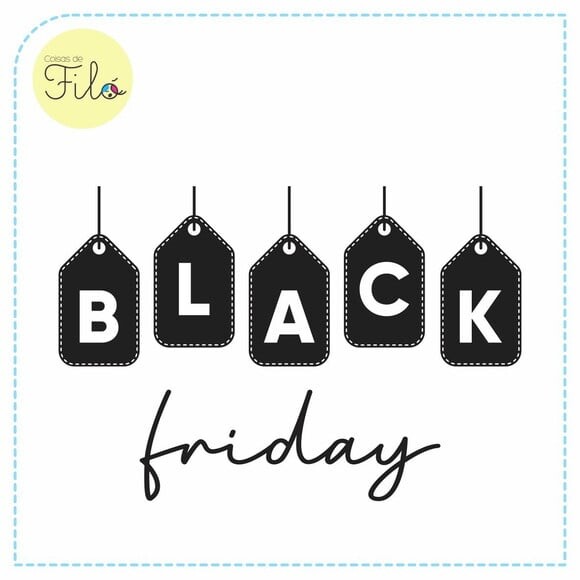 Adesivo Black Friday para Loja - Tam. m