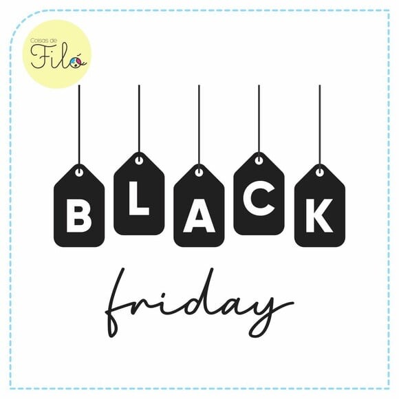 Adesivo Black Friday para Loja - Tam. P