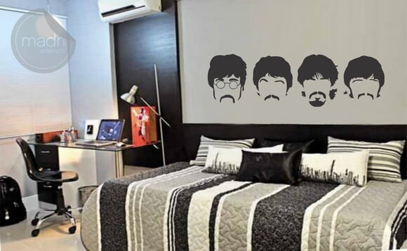 Adesivo de Parede - Beatle s