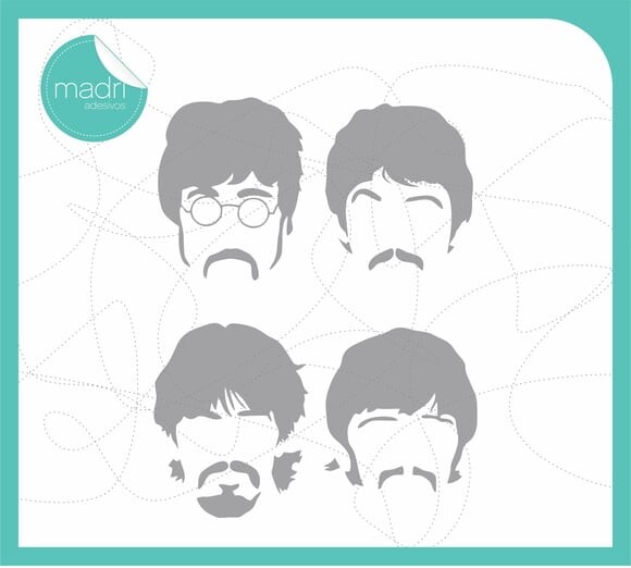 Adesivo de Parede - Beatle s