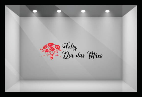 Adesivo Dia das Mães