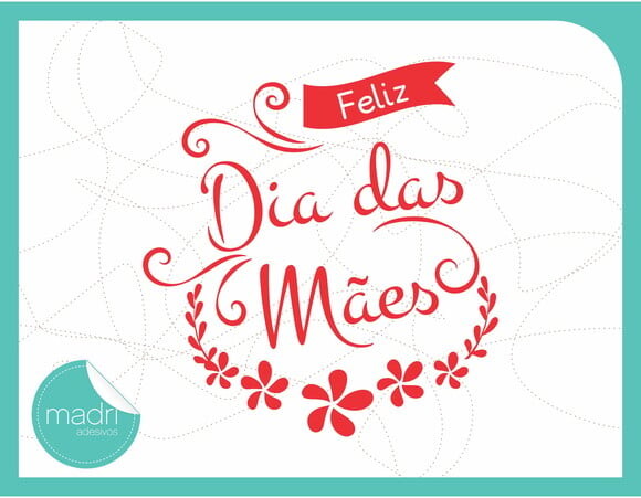 Adesivo Dia das Mães