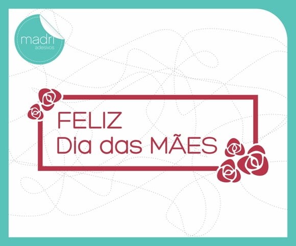 Adesivo Dia das Mães