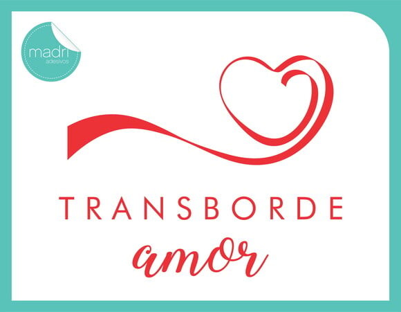 Adesivo Dia dos Namorados - Vitrine Loja