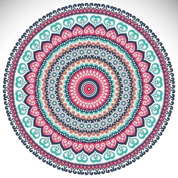 Adesivo Mandala 60cm