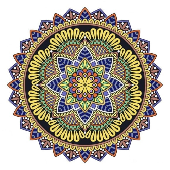 Adesivo Mandala 60cm