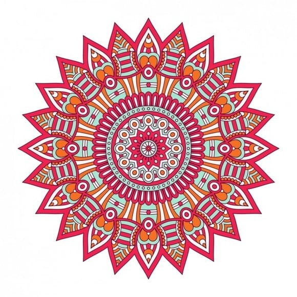 Adesivo Mandala 60cm
