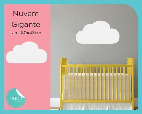 Adesivo Nuvem Gigante