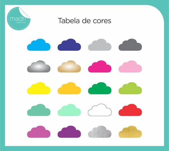 Adesivo Nuvens
