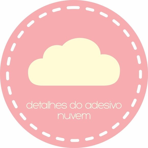 Adesivo Nuvens 10x5cm