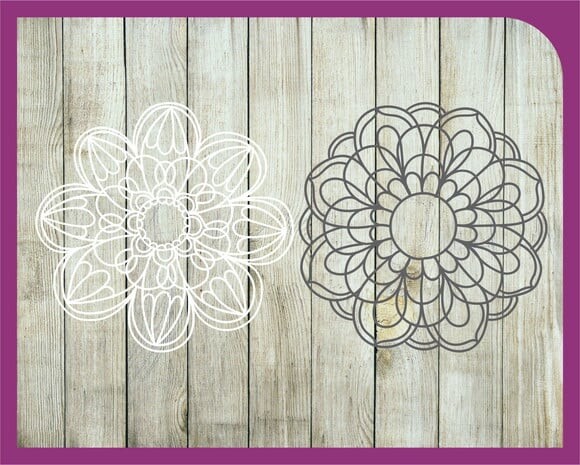 Adesivo parede - Kit Mini Mandalas