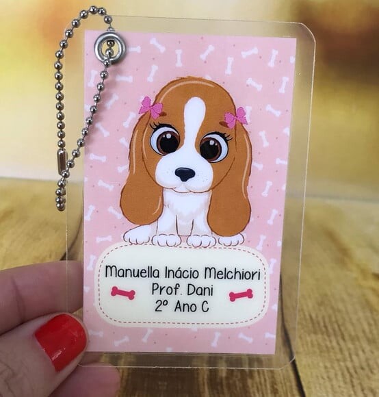 Tag p/ mochilas, malas, lancheiras