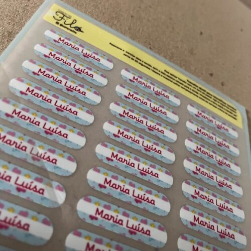 30 Unid - Adesivo Transfer p/ Uniformes