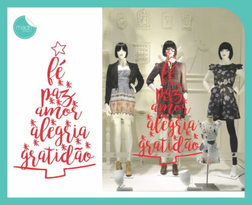 Adesivo Arvore de Natal - Tamanho P