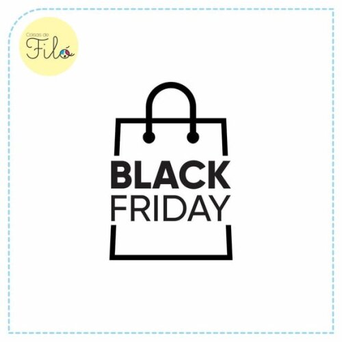 Adesivo Black Friday para Loja - Tam. m