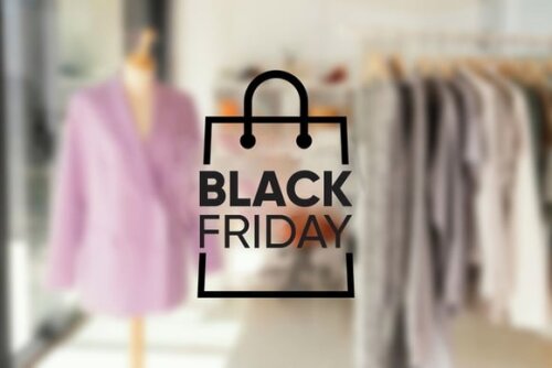 Adesivo Black Friday para Loja - Tam. m