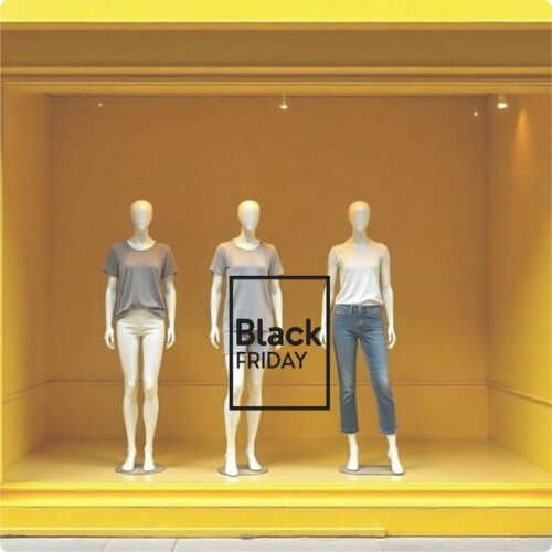 Adesivo Black Friday para Loja - Tam. P