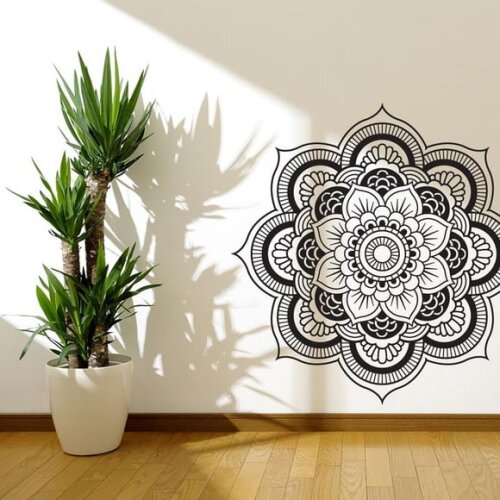 Adesivo de Mandala (tam) GRANDE