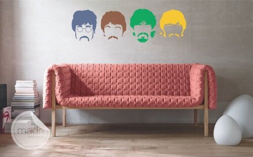 Adesivo de Parede - Beatle s