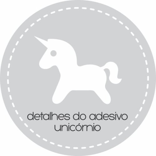 Adesivo de Parede - Unicórnio Kit 50 un