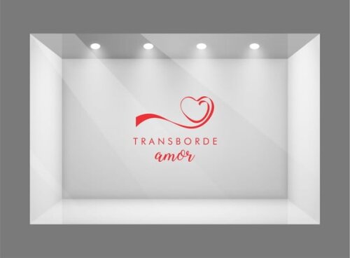 Adesivo Dia dos Namorados - Vitrine Loja