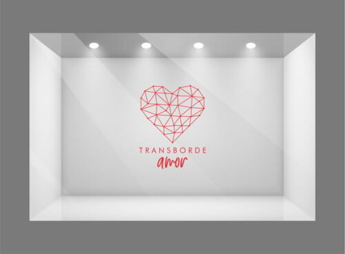 Adesivo Dia dos Namorados - Vitrine Loja