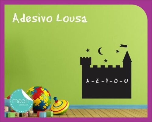 Adesivo Lousa - Castelo