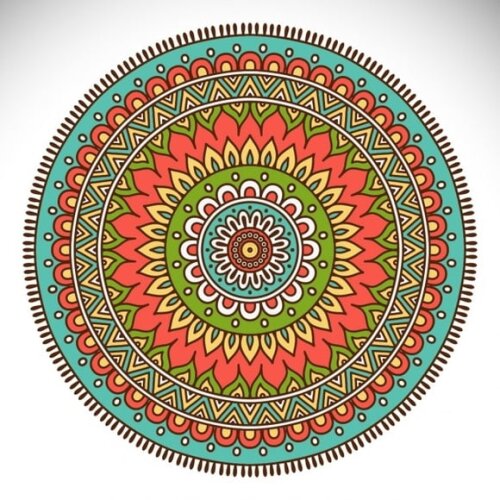 Adesivo Mandala 60cm