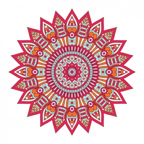 Adesivo Mandala 60cm